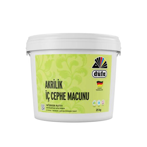 Düfa Akrilik İç Cephe Macun 25 l Beyaz - 1