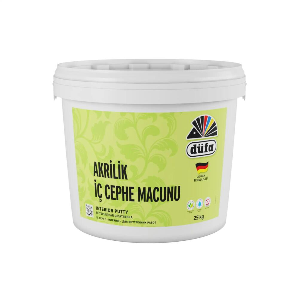 Düfa Akrilik İç Cephe Macun 25 l Beyaz - 2
