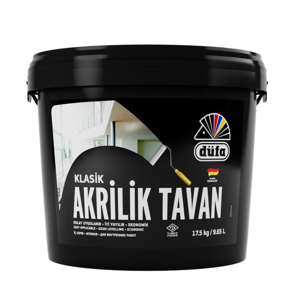 Düfa Akrilik Tavan Boyası Beyaz 17.5 kg - 1
