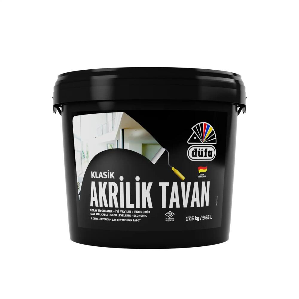 Düfa Akrilik Tavan Boyası Beyaz 17.5 kg - 1
