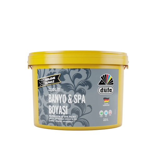 Düfa Banyo ve Spa Boyası Beyaz 2.5 l - 1