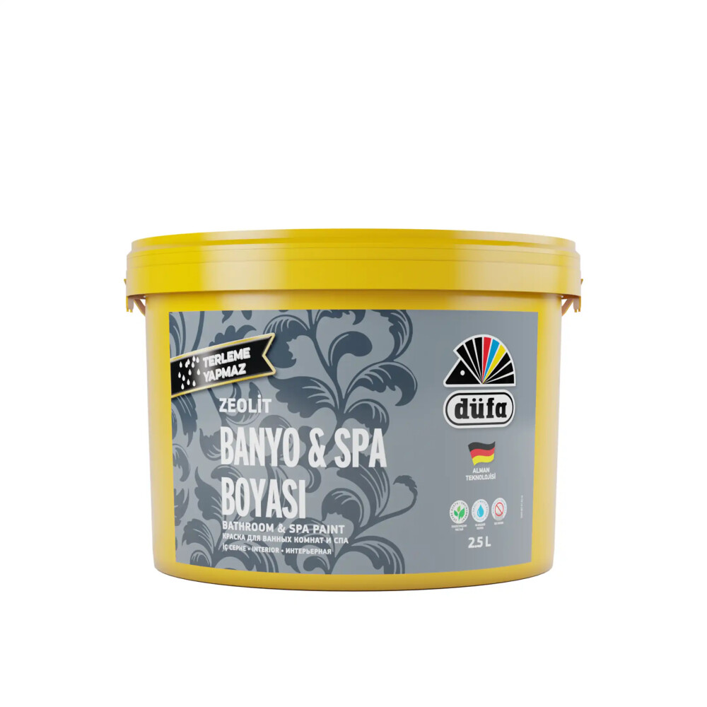 Düfa Banyo ve Spa Boyası Beyaz 2.5 l - DÜFA