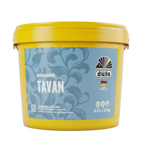 Düfa Diamond Mat Tavan Boyası Beyaz 10 kg - 2