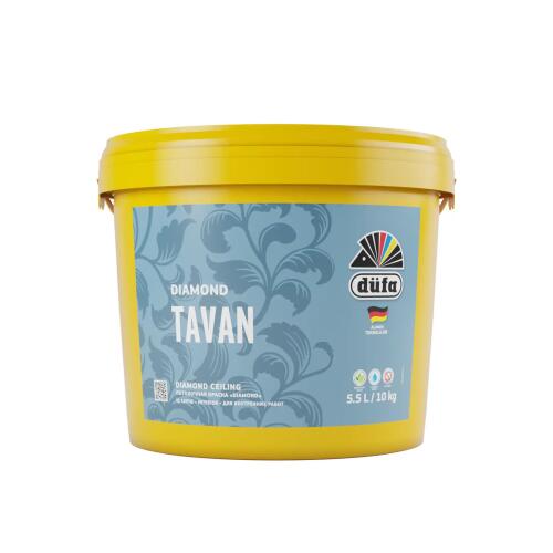 Düfa Diamond Mat Tavan Boyası Beyaz 10 kg - DÜFA