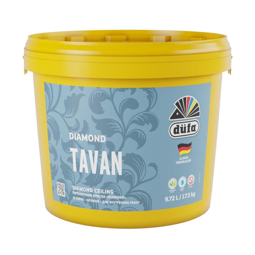 Düfa Diamond Mat Tavan Boyası Beyaz 17.5 l - 2