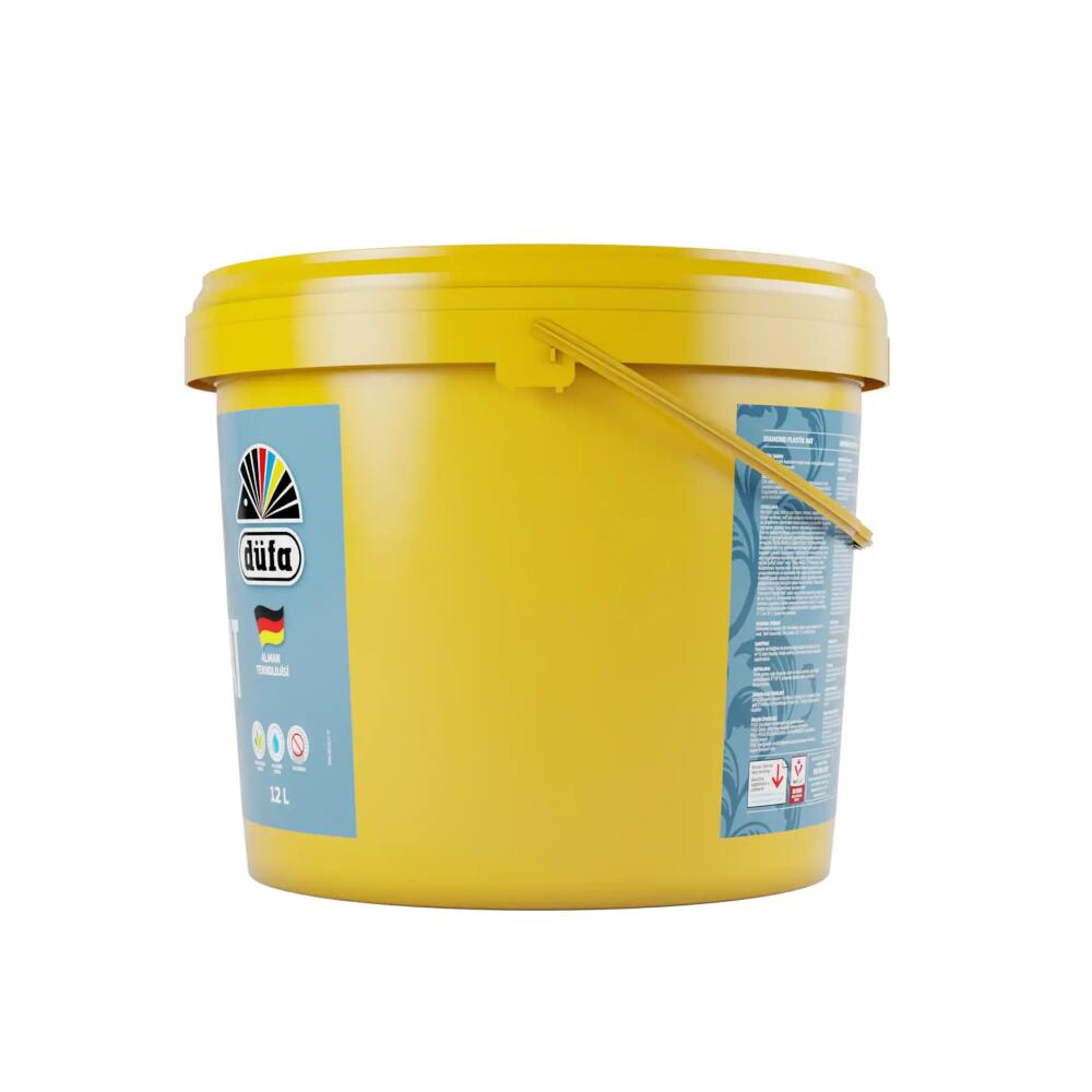 Düfa Diamond Plastik İç Cephe Duvar Boyası Mat Beyaz 12 l - 3