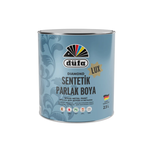 Düfa Diamond Sentetik Parlak SonKat Boya Beyaz 2.5 l - 2
