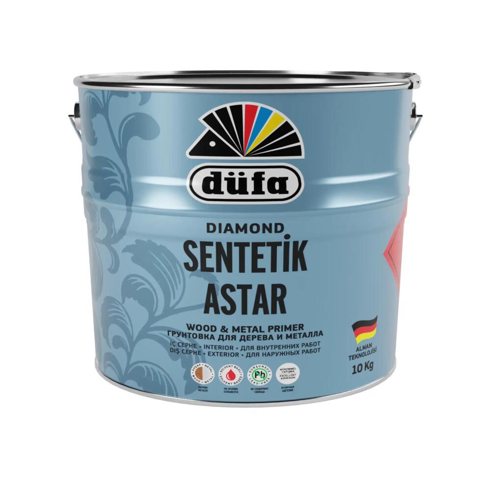Düfa Diamond Sentetik Son Kat Astar Beyaz 10 kg - 2