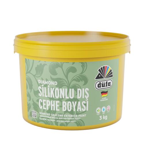 Düfa Diamond Silikonlu Dış Cephe Beyaz 3 kg - 2
