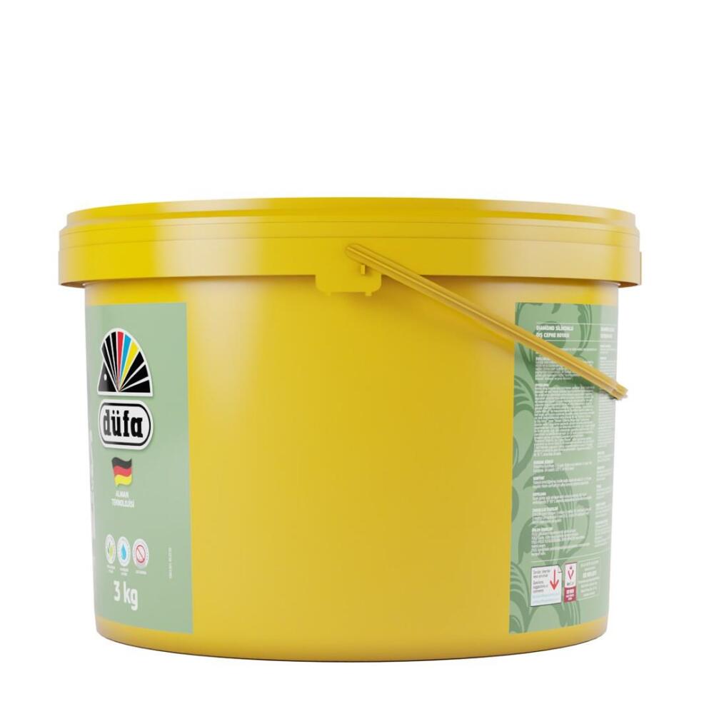 Düfa Diamond Silikonlu Dış Cephe Beyaz 3 kg - 3