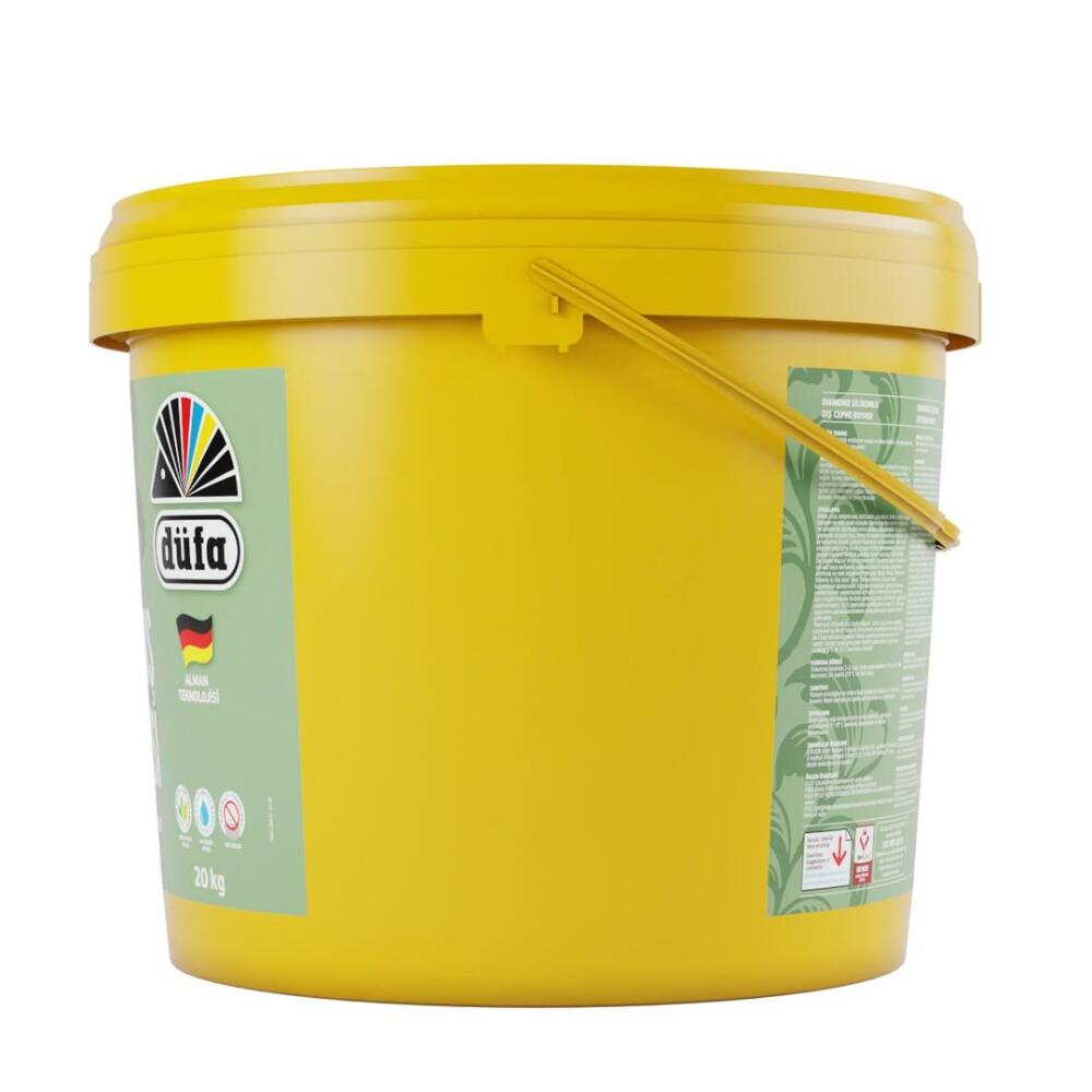 Düfa Diamond Silikonlu Dış Cephe Boyası Beyaz 20 kg - 4