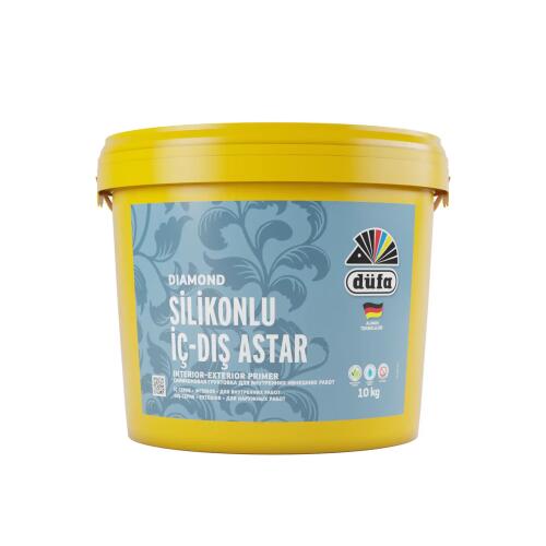 Düfa Diamond Silikonlu İç Cephe ve Dış Cephe Astar Beyaz 10 kg - DÜFA
