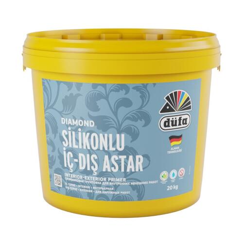 Düfa Diamond Silikonlu İç Cephe ve Dış Cephe Astar Beyaz 20 kg - DÜFA
