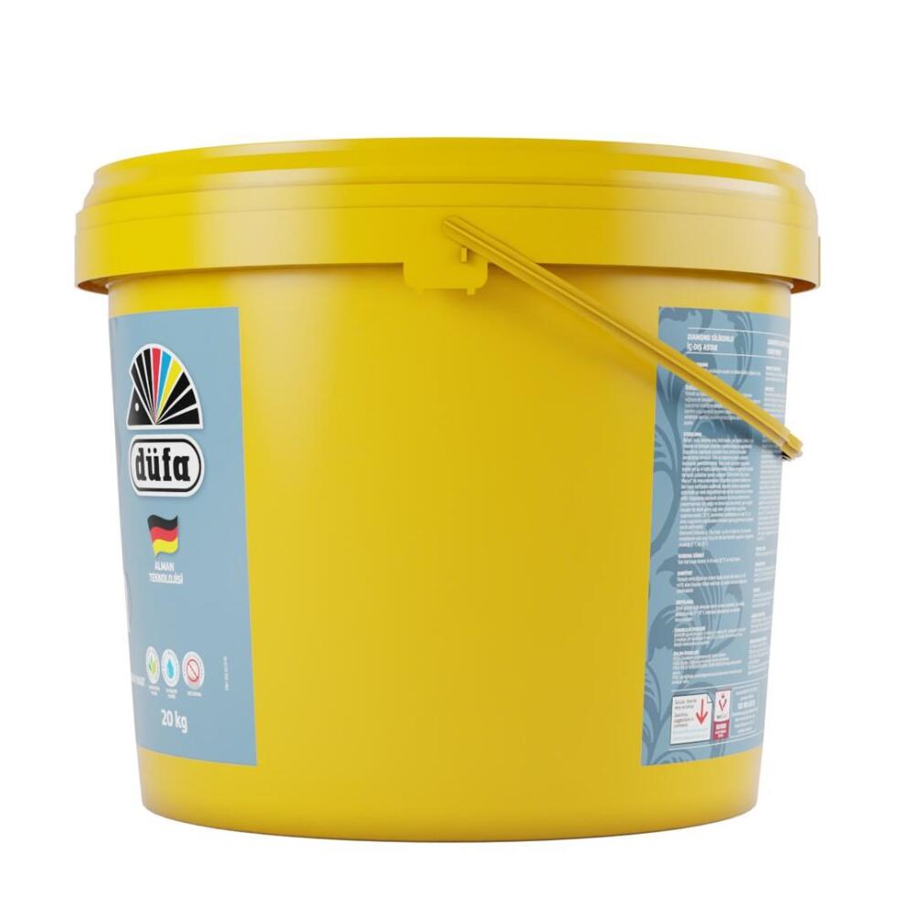 Düfa Diamond Silikonlu İç Cephe ve Dış Cephe Astar Beyaz 20 kg - 4