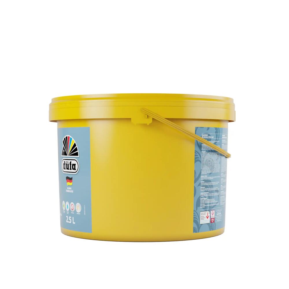 Düfa Diamond Silikonlu İpek Mat İç Cephe Duvar Boyası Beyaz 2.5 l - 3