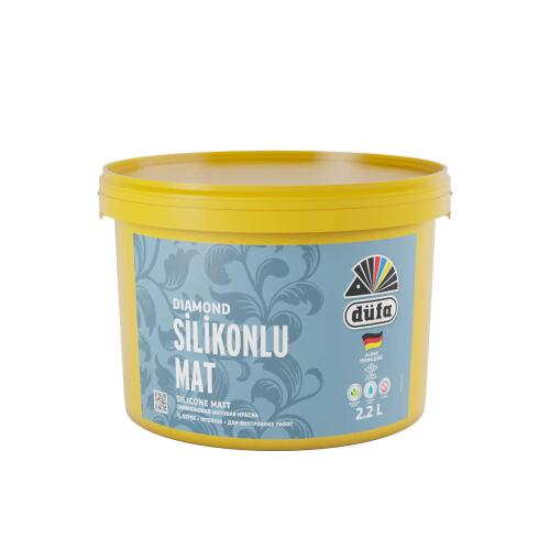 Düfa Diamond Silikonlu Mat İç Cephe Duvar Boyası Beyaz 2.2 l - 2