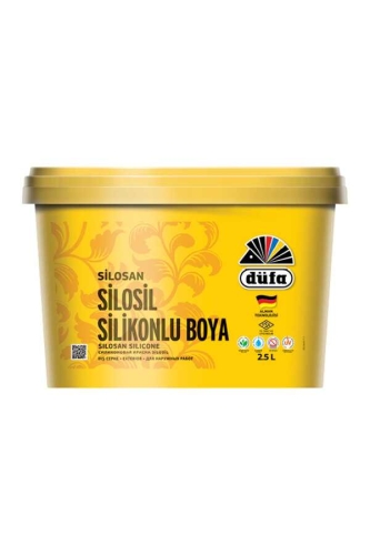 Düfa Dış Cephe Duvar Boyası Silosil Silikonlu 2.5 l - 1