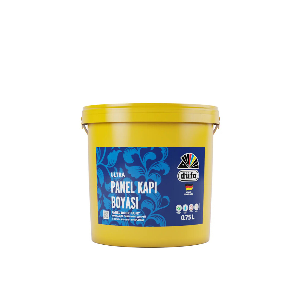 Düfa İç Cephe Panel Kapı Boyası Beyaz 0.75 l - DÜFA