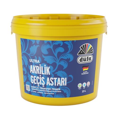 Düfa İç Cephe Ultra Akrilik Geçiş Astarı 15 l - DÜFA