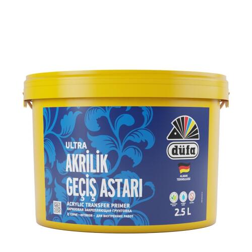 Düfa İç Cephe Ultra Akrilik Geçiş Astarı 2.5 l - 2