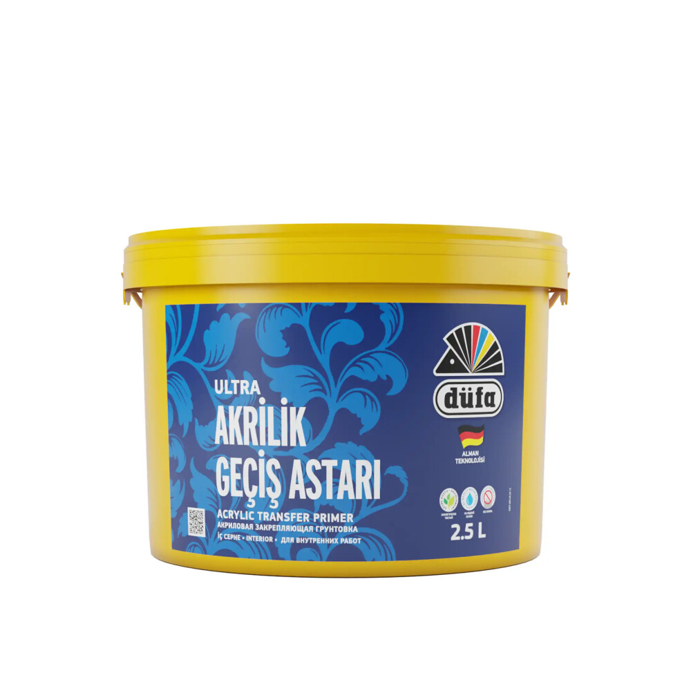Düfa İç Cephe Ultra Akrilik Geçiş Astarı 2.5 l - DÜFA