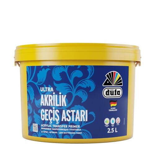 Düfa İç Cephe Ultra Akrilik Geçiş Astarı 7.5 l - DÜFA