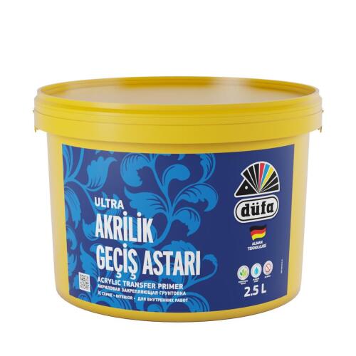 Düfa İç Cephe Ultra Akrilik Geçiş Astarı 7.5 l - 2