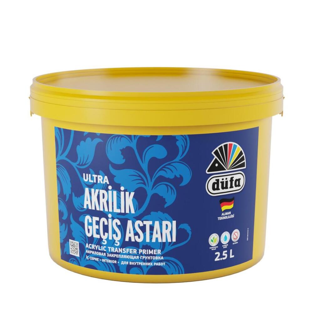 Düfa İç Cephe Ultra Akrilik Geçiş Astarı 7.5 l - 2