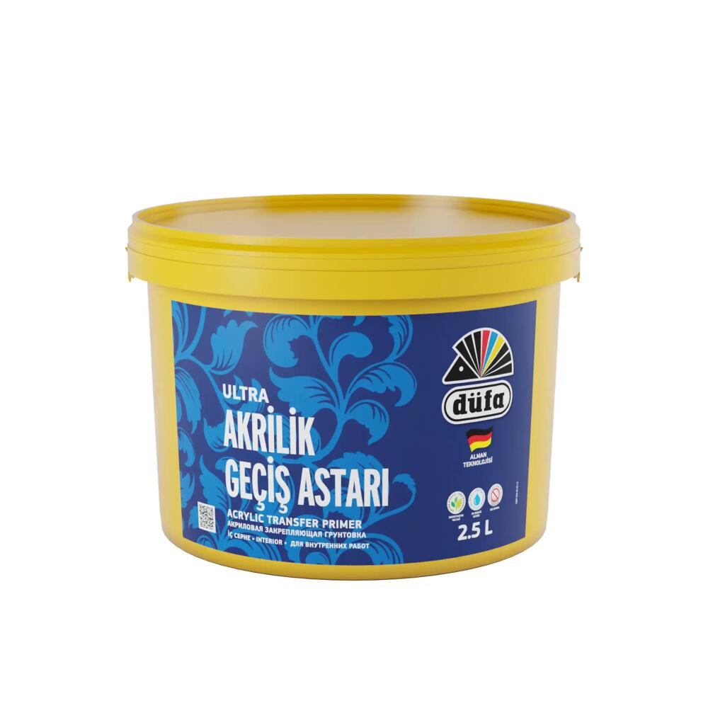 Düfa İç Cephe Ultra Akrilik Geçiş Astarı 7.5 l - 2