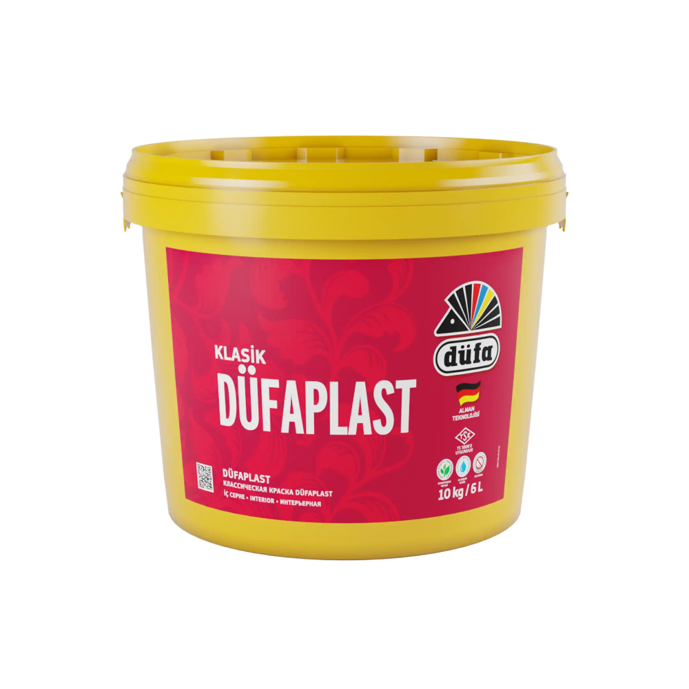 Düfa Klasik Düfaplast İç Cephe Duvar Boyası 6070 Fıstık 6 l - 4