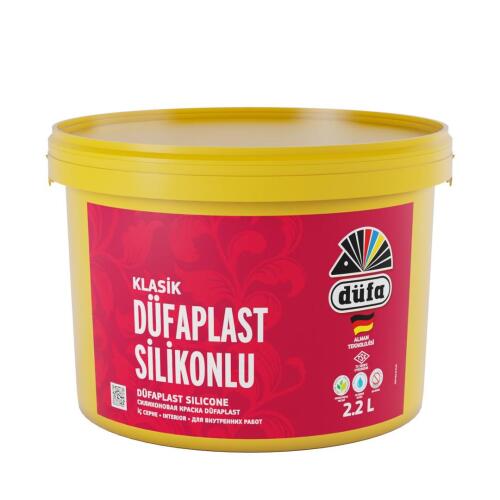 Düfa Klasik Düfaplast Silikonlu İç Cephe Duvar Boyası 1001 Beyaz 2.2 l - 2