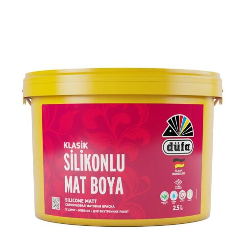Düfa Klasik Silikonlu Mat İç Cephe Duvar Boyası 1051 Şampanya 2.50 l - DÜFA
