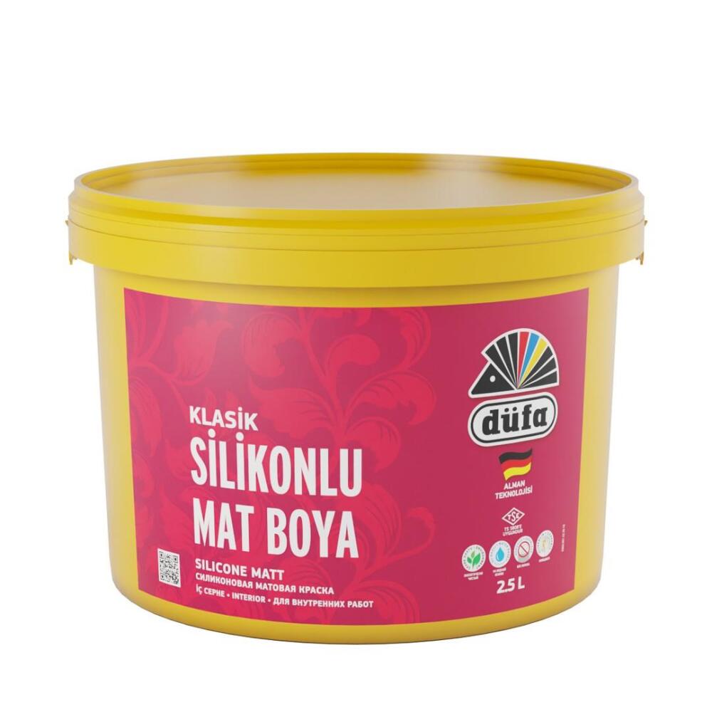 Düfa Klasik Silikonlu Mat İç Cephe Duvar Boyası 1850 Melankolik 2.50 l - 2