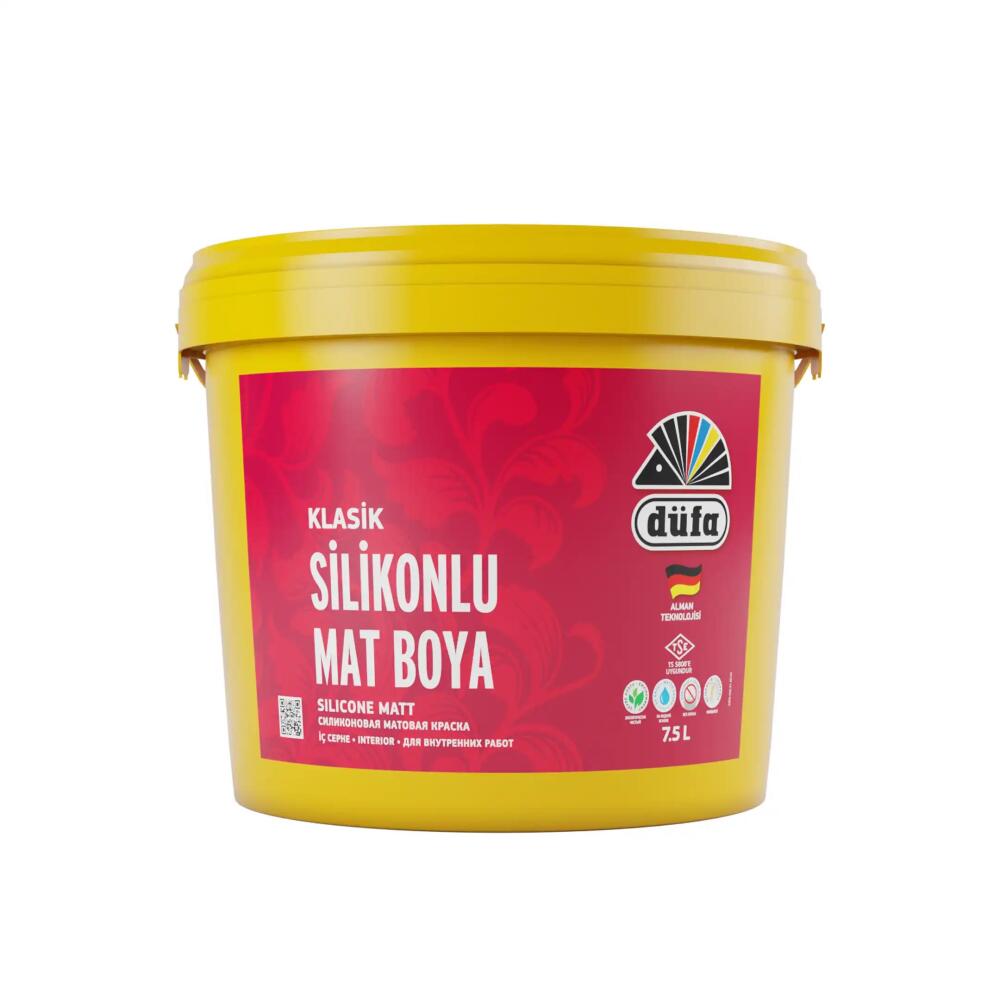 Düfa Klasik Silikonlu Mat İç Cephe Duvar Boyası 8431 Melek Kanadı 2.50 l - 1