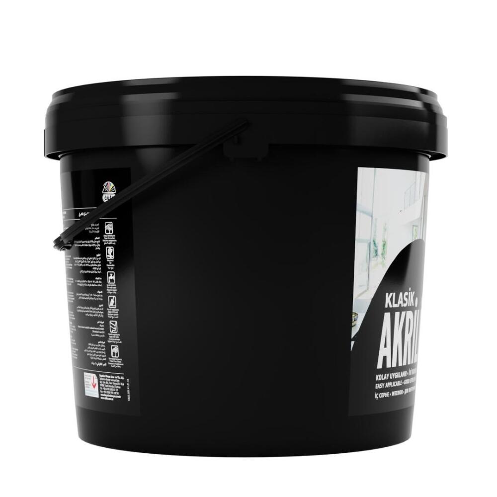 Düfa Klasik Tavan Boyası Akrilik Beyaz 10 kg - 4