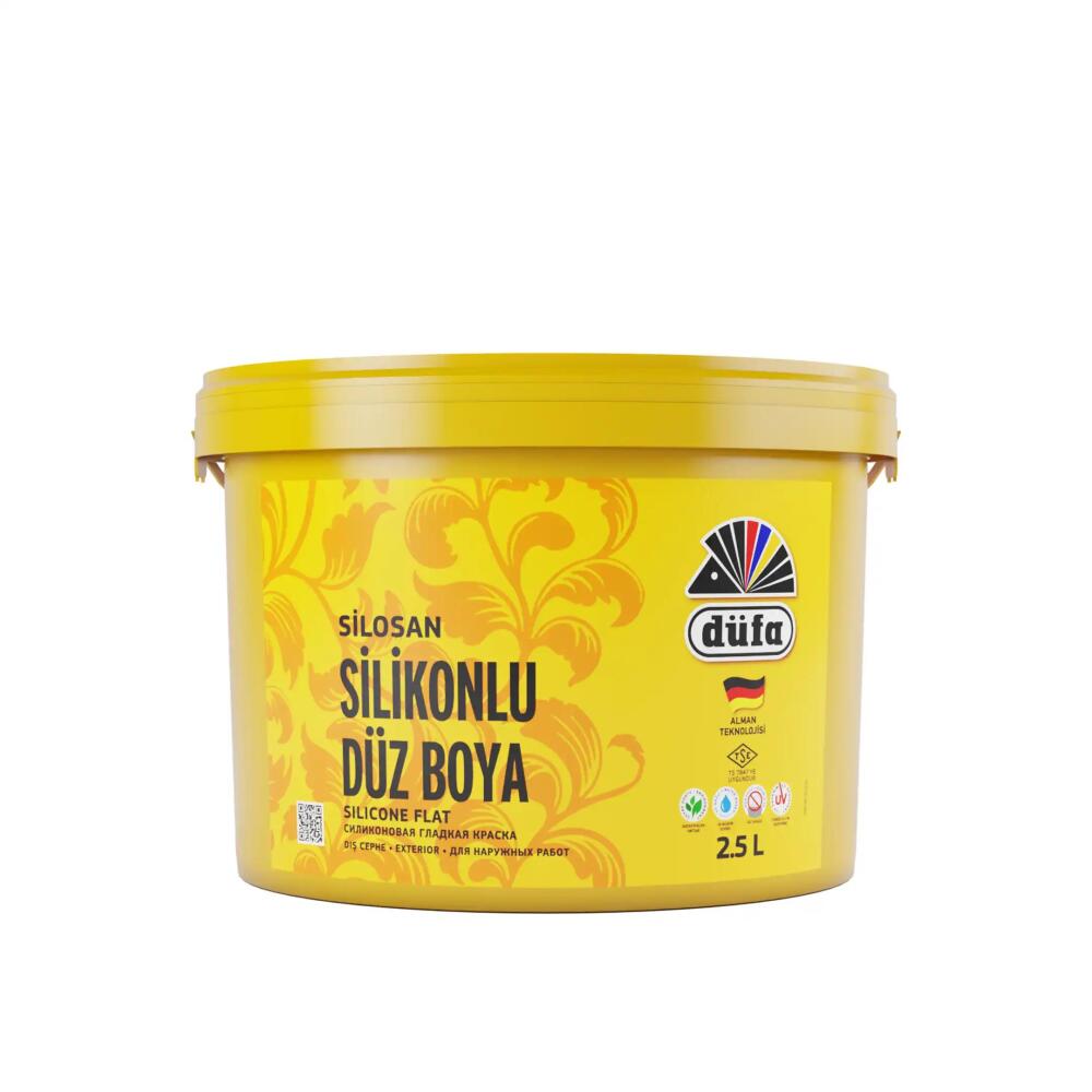 Düfa Silikonlu Düz Dış Cephe Duvar Boyası 2.5 l - 1