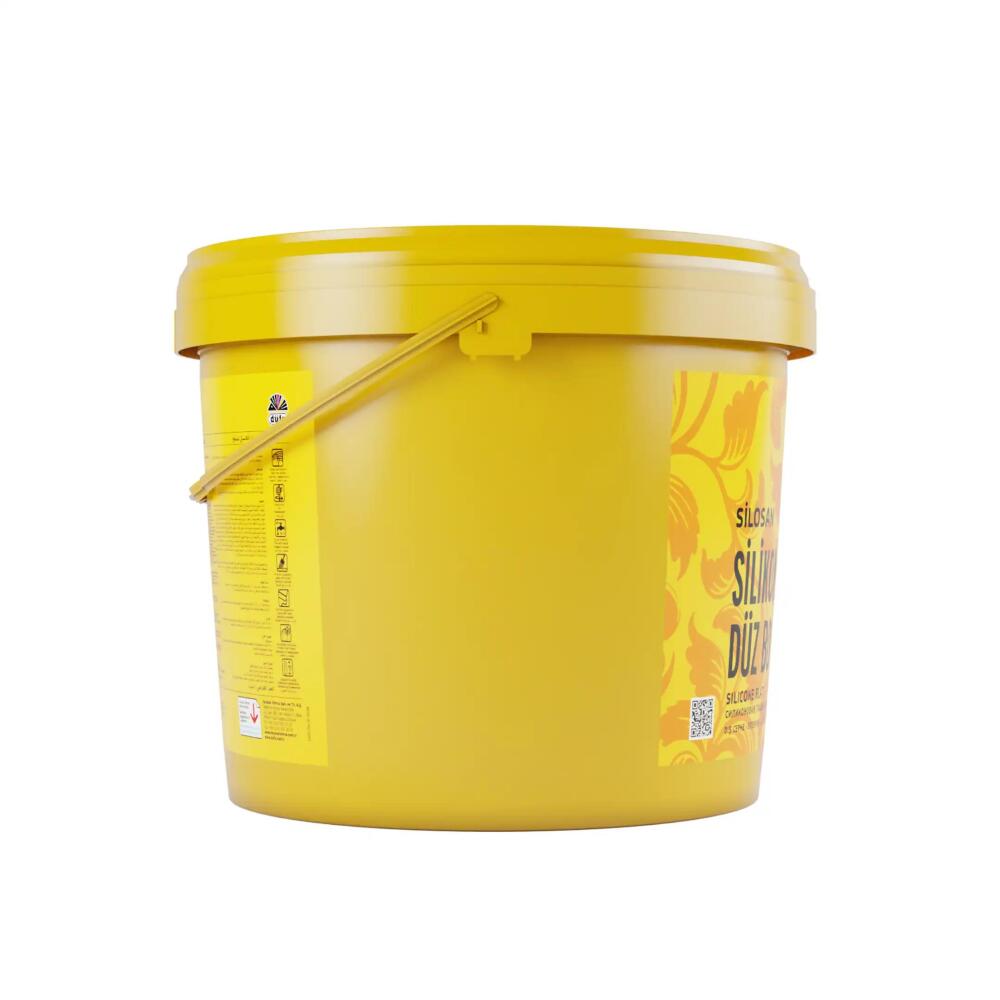 Düfa Silikonlu Düz Dış Cephe Duvar Boyası 7201 Çimento Grisi 7.5 l - 4