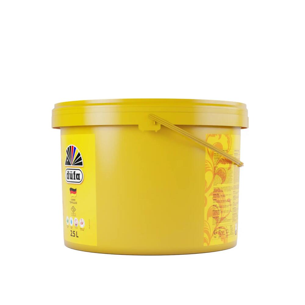 Düfa Silikonlu Düz Dış Cephe Duvar Boyası 8260 Sütlü Kahve 2.5 l - 3