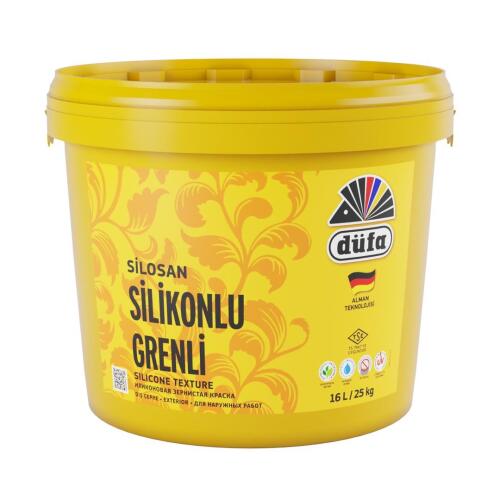 Düfa Silosan Silikonlu Grenli Beyaz 25 kg - DÜFA