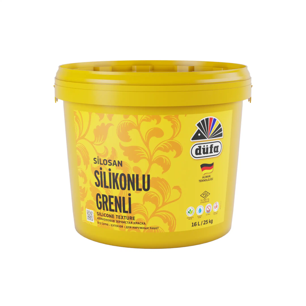 Düfa Silosan Silikonlu Grenli Beyaz 25 kg - 4