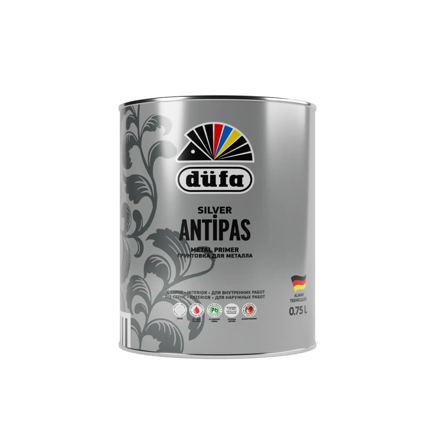 Düfa Silver Antipas Boya 1001 Beyaz 0.75 l - DÜFA
