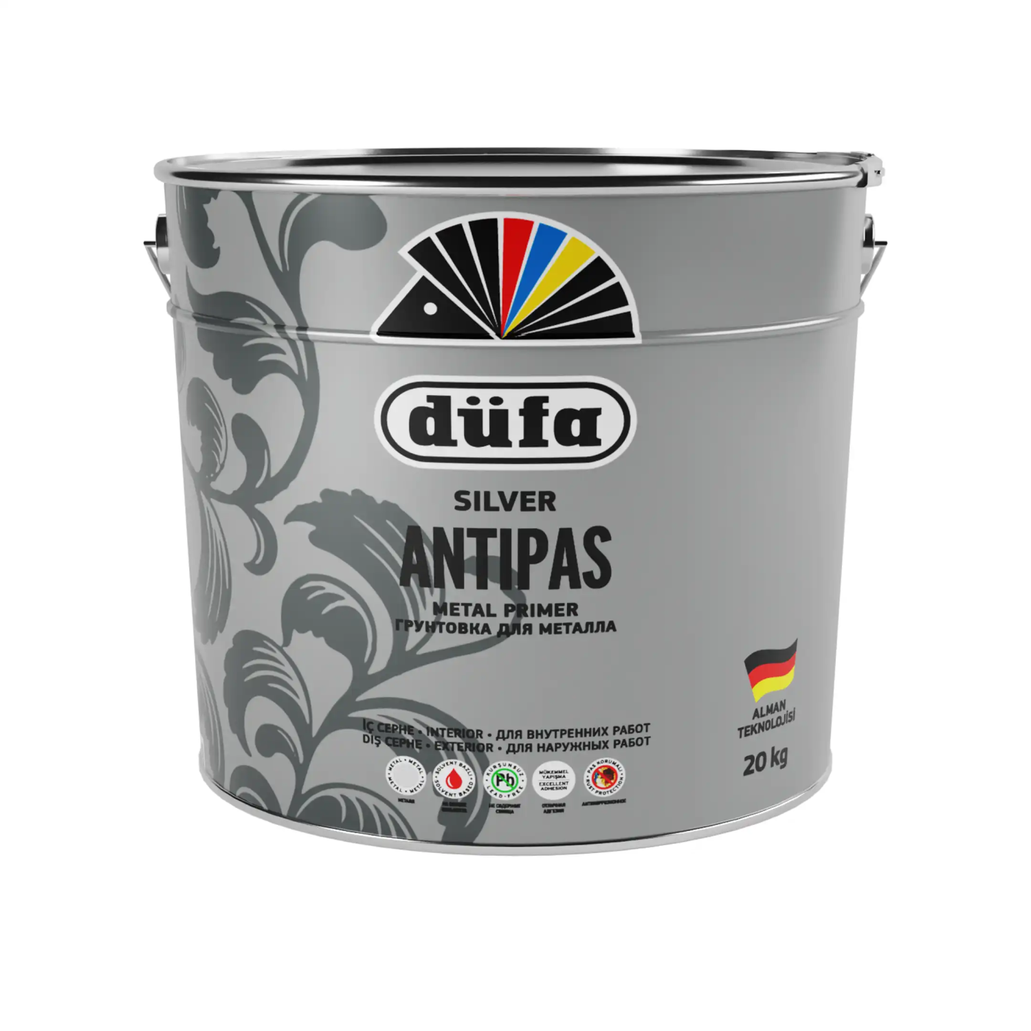 Düfa Silver Antipas Boya 1001 Beyaz 20 kg - 2