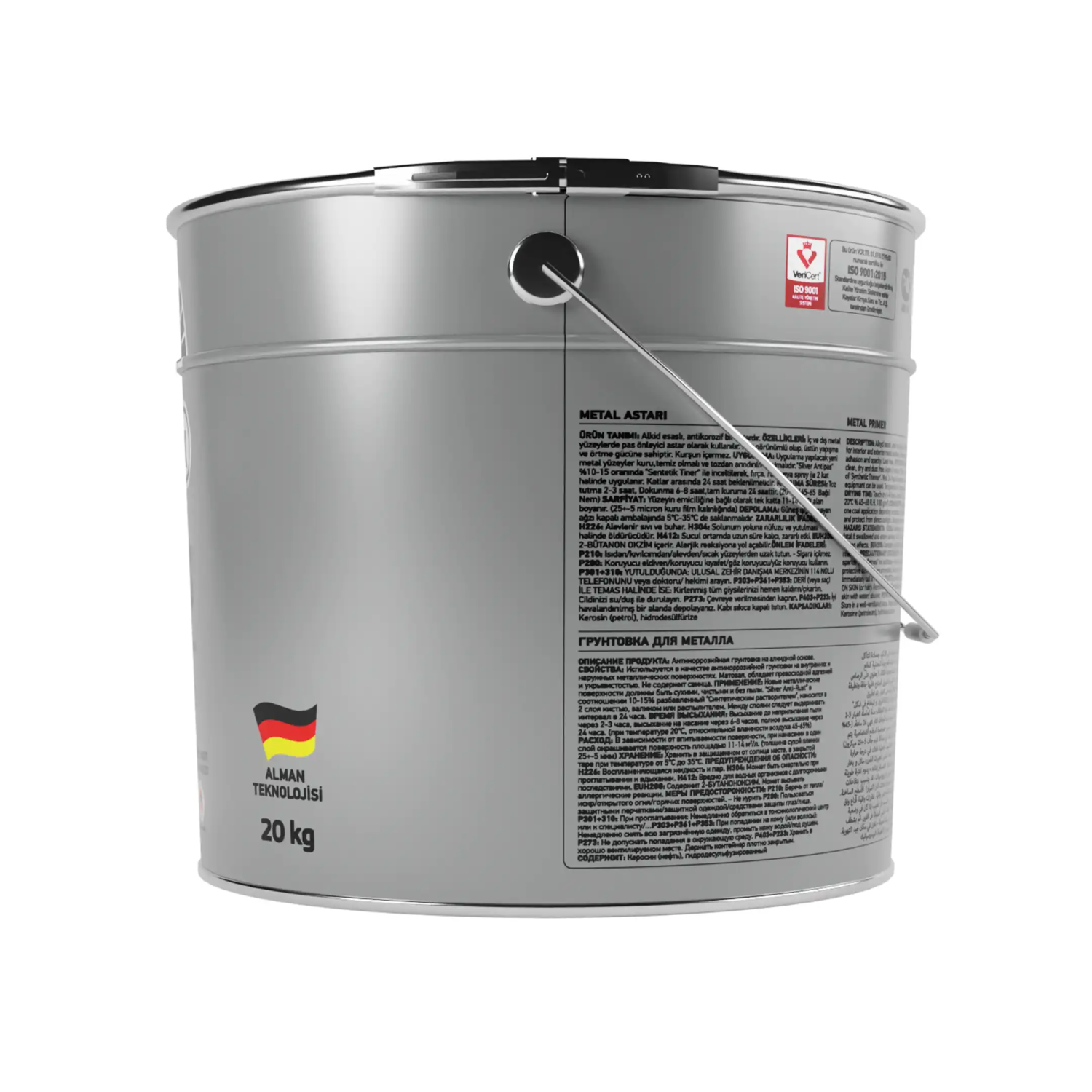 Düfa Silver Antipas Boya 1001 Beyaz 20 kg - 3