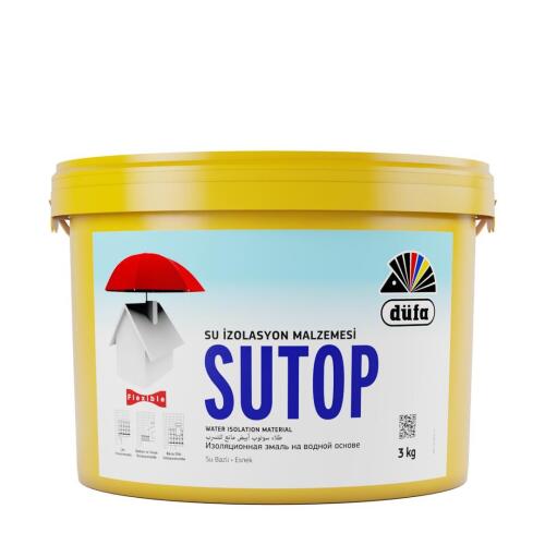 Düfa Sutop Su Kesici Boya Beyaz 3 kg - DÜFA