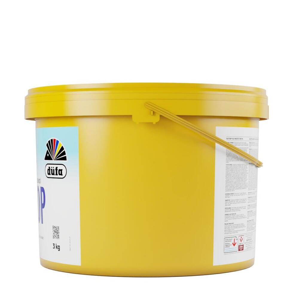 Düfa Sutop Su Kesici Boya Beyaz 3 kg - 3