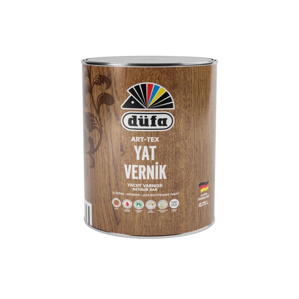 Düfa Yat Verniği Parlak 0.75 l - 2