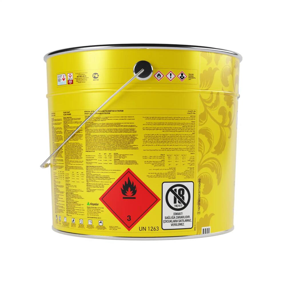 Düfa Zemin Boyası 1028 Portakal 20 kg - 4