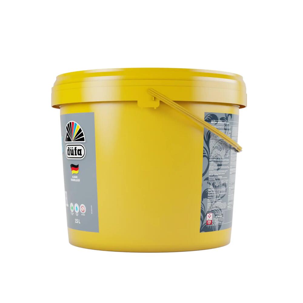 Düfa Zeolit Antibakteriyel İpek Mat İç Cephe Duvar Boyası Beyaz 15 l - 3
