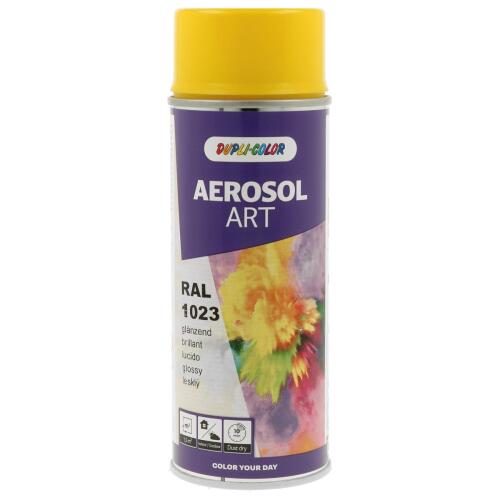 Dupli-Color Aerosol Art Ral 1023 Gl. 400 Ml (Trafik Sarısı) - Dupli-Color