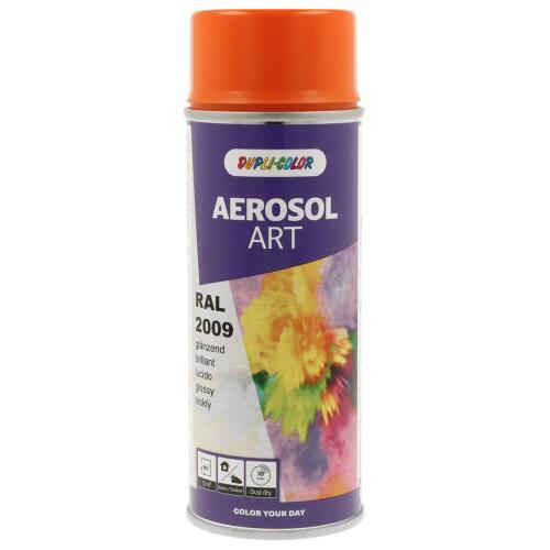 Dupli-Color Aerosol Art Ral 2009 Gl. 400 Ml (Trafik Turuncu) - Dupli-Color